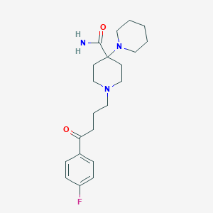 molecular formula C21H30FN3O2 B156139 哌哌酮 CAS No. 1893-33-0