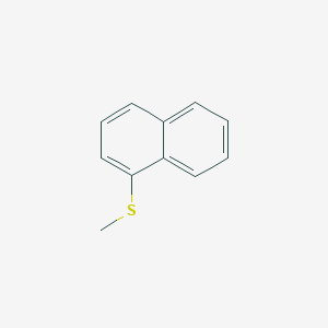 molecular formula C11H10S B156155 萘，1-(甲硫基)- CAS No. 10075-72-6