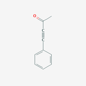 molecular formula C10H8O B156156 4-苯基-3-丁炔-2-酮 CAS No. 1817-57-8