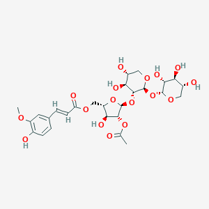 molecular formula C27H36O17 B156163 Afaxx CAS No. 135546-60-0