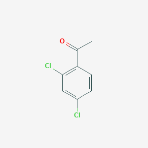 molecular formula C8H6Cl2O B156173 2',4'-Dichloroacétophénone CAS No. 2234-16-4