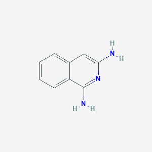 molecular formula C9H9N3 B156205 1,3-二氨基异喹啉 CAS No. 1955-65-3