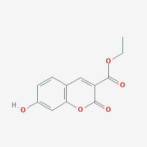 B156209 ethyl 7-hydroxy-2-oxo-2H-chromene-3-carboxylate CAS No. 6093-71-6
