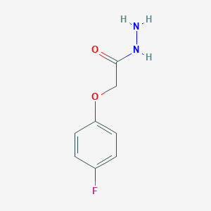 molecular formula C8H9FN2O2 B156232 2-(4-氟苯氧基)乙酰肼 CAS No. 1737-62-8