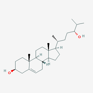 molecular formula C27H46O2 B156249 (24R)-24-羟基胆固醇 CAS No. 27460-26-0