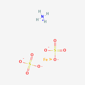 molecular formula FeH4NO8S2 B156259 一铵三铁 CAS No. 10138-04-2