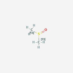 molecular formula C2H6OS B156267 二甲基亚砜-13C2 CAS No. 136321-15-8