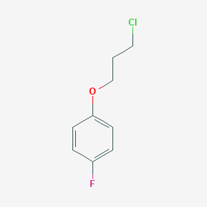 molecular formula C9H10ClFO B156296 1-(3-Chloropropoxy)-4-fluorobenzene CAS No. 1716-42-3