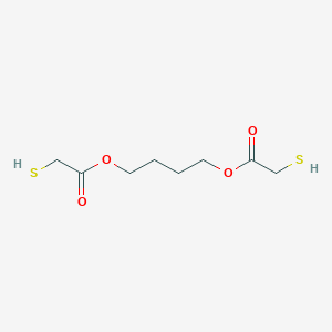 B156336 Acetic acid, mercapto-, 1,4-butanediyl ester CAS No. 10193-95-0