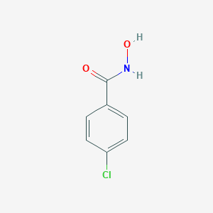 molecular formula C7H6ClNO2 B156370 4-Chlorobenzenehydroxamic acid CAS No. 1613-88-3