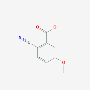 B156419 Methyl 2-cyano-5-methoxybenzoate CAS No. 127510-95-6