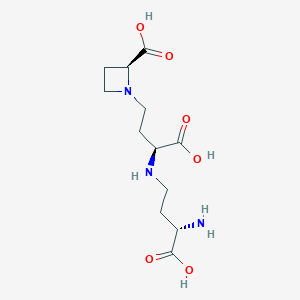 molecular formula C12H21N3O6 B015646 烟碱胺 CAS No. 34441-14-0