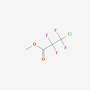 molecular formula C4H3ClF4O2 B156569 3-氯-2,2,3,3-四氟丙酸甲酯 CAS No. 127589-63-3
