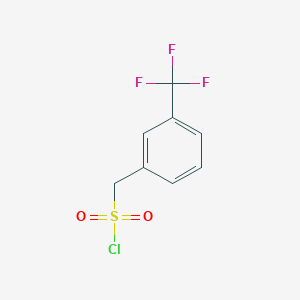 molecular formula C8H6ClF3O2S B156578 [3-(三氟甲基)苯基]甲磺酰氯 CAS No. 127162-96-3