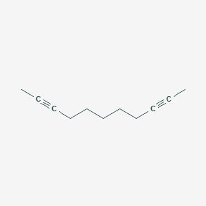 molecular formula C11H16 B156592 2,9-十一炔 CAS No. 1785-53-1