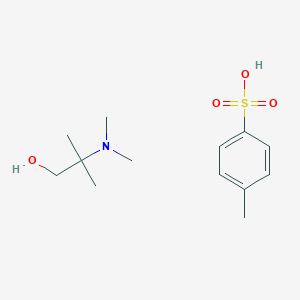 molecular formula C13H23NO4S B156599 (2-Hydroxy-1,1-dimethylethyl)dimethylammonium toluene-p-sulphonate CAS No. 10026-99-0