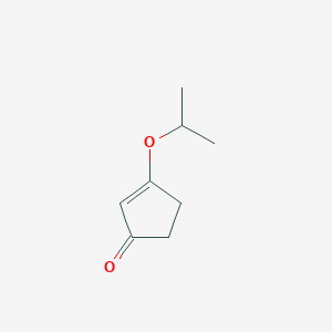 molecular formula C8H12O2 B156602 3-Isopropoxy-2-cyclopentenone CAS No. 138509-46-3