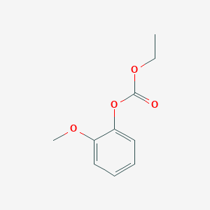 molecular formula C10H12O4 B156605 Carbonic acid, ethyl 2-methoxyphenyl ester CAS No. 1847-84-3