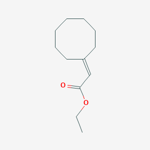 molecular formula C12H20O2 B156606 环辛基亚乙酸乙酯 CAS No. 1903-24-8