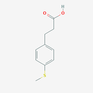 molecular formula C10H12O2S B156610 3-(4-(甲硫基)苯基)丙酸 CAS No. 138485-81-1