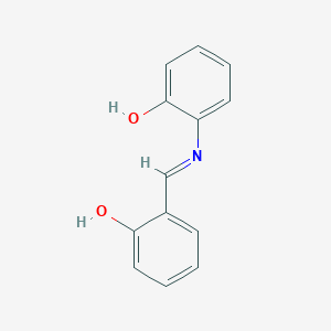 molecular formula C13H11NO2 B156611 2-水杨醛氨基苯酚 CAS No. 1761-56-4