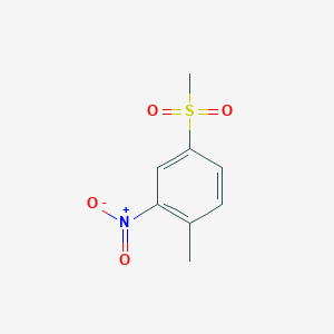molecular formula C8H9NO4S B156614 4-甲基磺酰基-2-硝基甲苯 CAS No. 1671-49-4