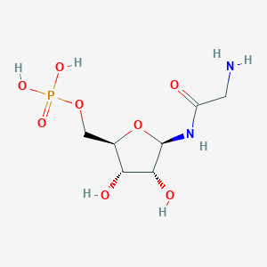 molecular formula C7H15N2O8P B156623 甘氨酰胺核苷酸 CAS No. 10074-18-7