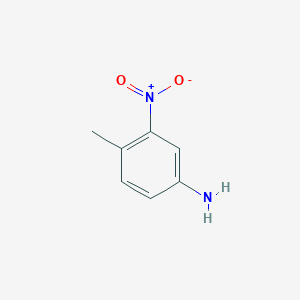 molecular formula C7H8N2O2 B015663 4-甲基-3-硝基苯胺 CAS No. 119-32-4