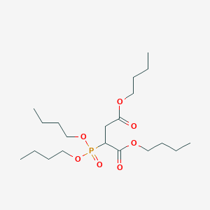 molecular formula C20H39O7P B156630 Dibutyl 2-(dibutylphosphono) succinate CAS No. 10140-81-5