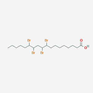molecular formula C18H32Br4O2 B156648 9,10,12,13-Tetrabromooctadecanoic acid CAS No. 1794-89-4