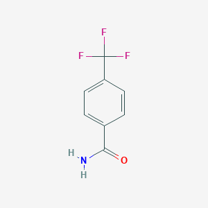 molecular formula C8H6F3NO B156667 4-(Trifluoromethyl)benzamide CAS No. 1891-90-3