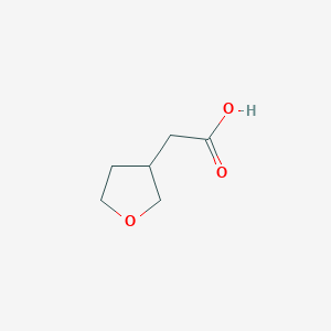 molecular formula C6H10O3 B156668 2-(Tetrahydrofuran-3-yl)acetic acid CAS No. 138498-97-2
