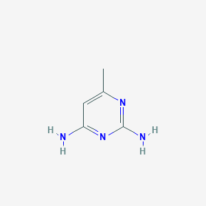 B156686 6-Methyl-2,4-pyrimidinediamine CAS No. 1791-73-7