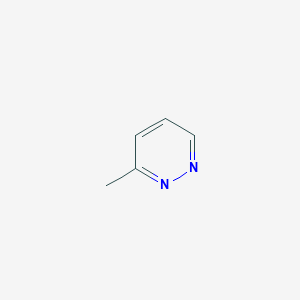 molecular formula C5H6N2 B156695 3-甲基吡啶嗪 CAS No. 1632-76-4