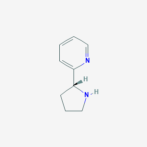 molecular formula C9H12N2 B156713 (R)-2-(吡咯烷-2-基)吡啶 CAS No. 130464-05-0