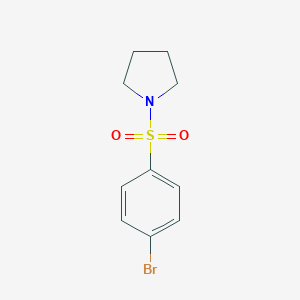 molecular formula C10H12BrNO2S B156723 1-(4-溴苯基磺酰)吡咯烷 CAS No. 136350-52-2