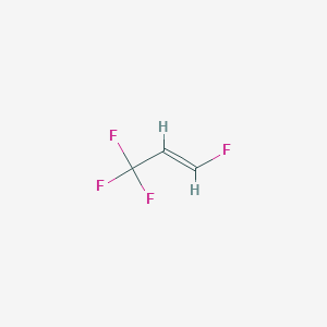 molecular formula C3H2F4 B156734 1,3,3,3-四氟丙-1-烯 CAS No. 1645-83-6