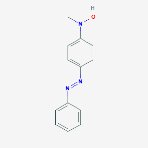 B156751 N-Hydroxy-4-(methylamino)azobenzene CAS No. 1910-36-7