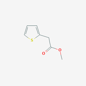 molecular formula C7H8O2S B156794 2-噻吩基乙酸甲酯 CAS No. 19432-68-9