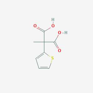 B156798 Methyl(2-thienyl)malonic acid CAS No. 126899-44-3