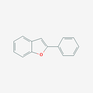 molecular formula C14H10O B156813 2-苯基苯并呋喃 CAS No. 1839-72-1