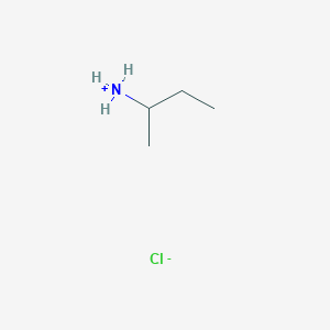 molecular formula C4H12ClN B156818 仲丁基氯化铵 CAS No. 10049-60-2