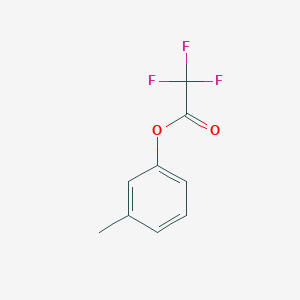 molecular formula C9H7F3O2 B156869 3-甲基苯基三氟乙酸酯 CAS No. 1736-09-0