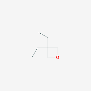 molecular formula C7H14O B156885 3,3-Diethyloxetane CAS No. 10196-39-1