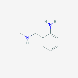 B156887 2-(Methylaminomethyl)aniline CAS No. 1904-69-4
