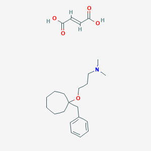 molecular formula C23H35NO5 B156894 富马酸苯环己烷 CAS No. 14286-84-1