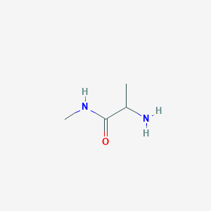 molecular formula C4H10N2O B156908 2-氨基-N-甲基丙酰胺 CAS No. 32012-12-7