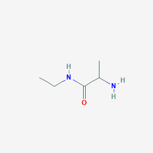 molecular formula C5H12N2O B156916 2-氨基-N-乙基丙酰胺 CAS No. 1078791-14-6