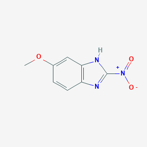 B156918 Benzimidazole, 5-methoxy-2-nitro- CAS No. 10045-42-8