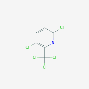 B156922 3,6-Dichloro-2-(trichloromethyl)pyridine CAS No. 1817-13-6